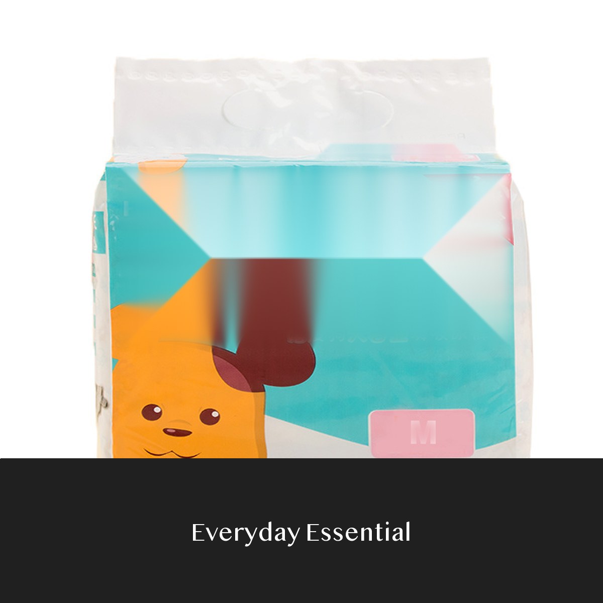 Disposable Dog Diapers Nonwoven Pet Diaper Pants for Male & Female Dogs, Color-Change Print for Timely Changes