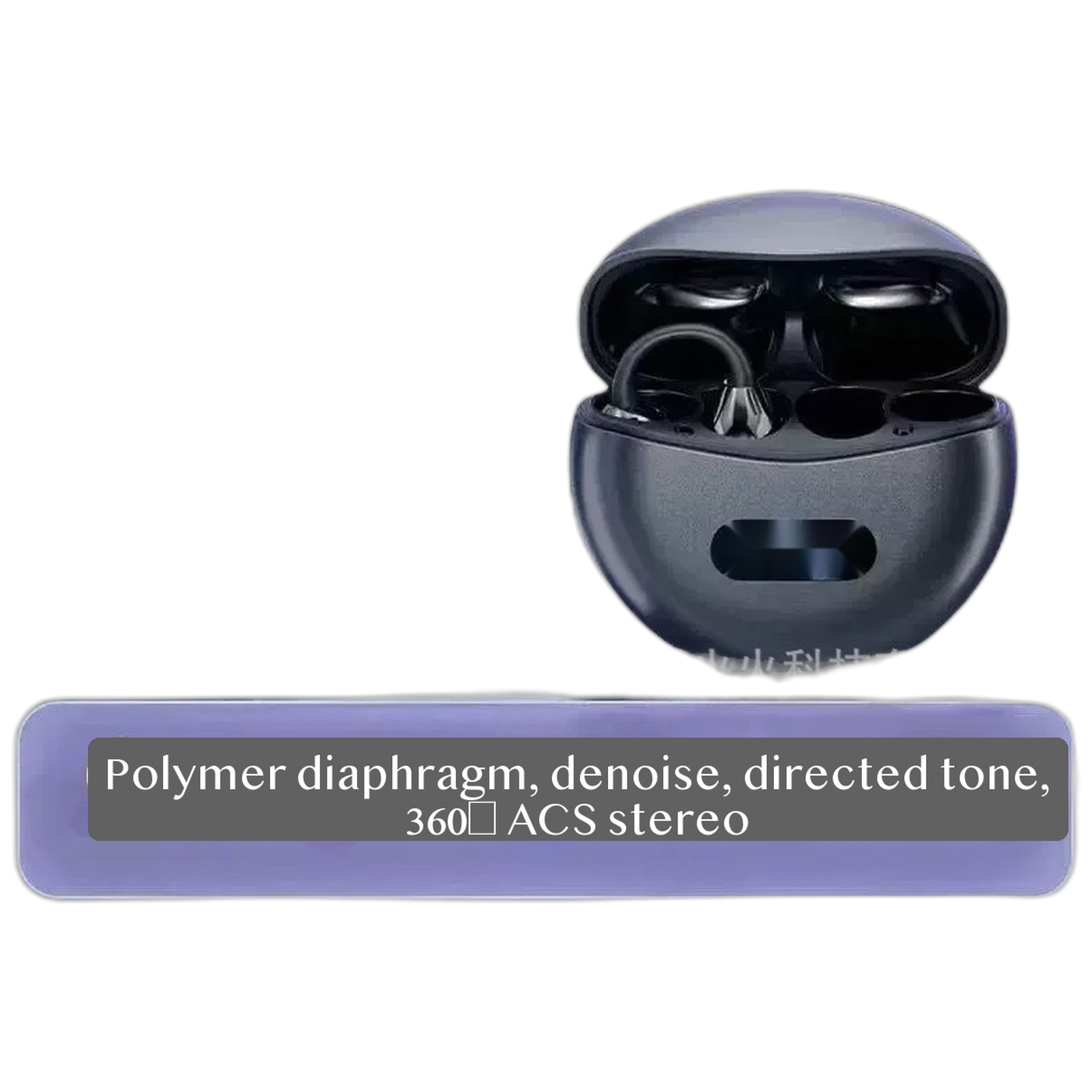 M79 AI Translation Earbuds, PC+ABS In-Ear Bluetooth 5.4 Headphones for Travel, Meetings, Calls and Music