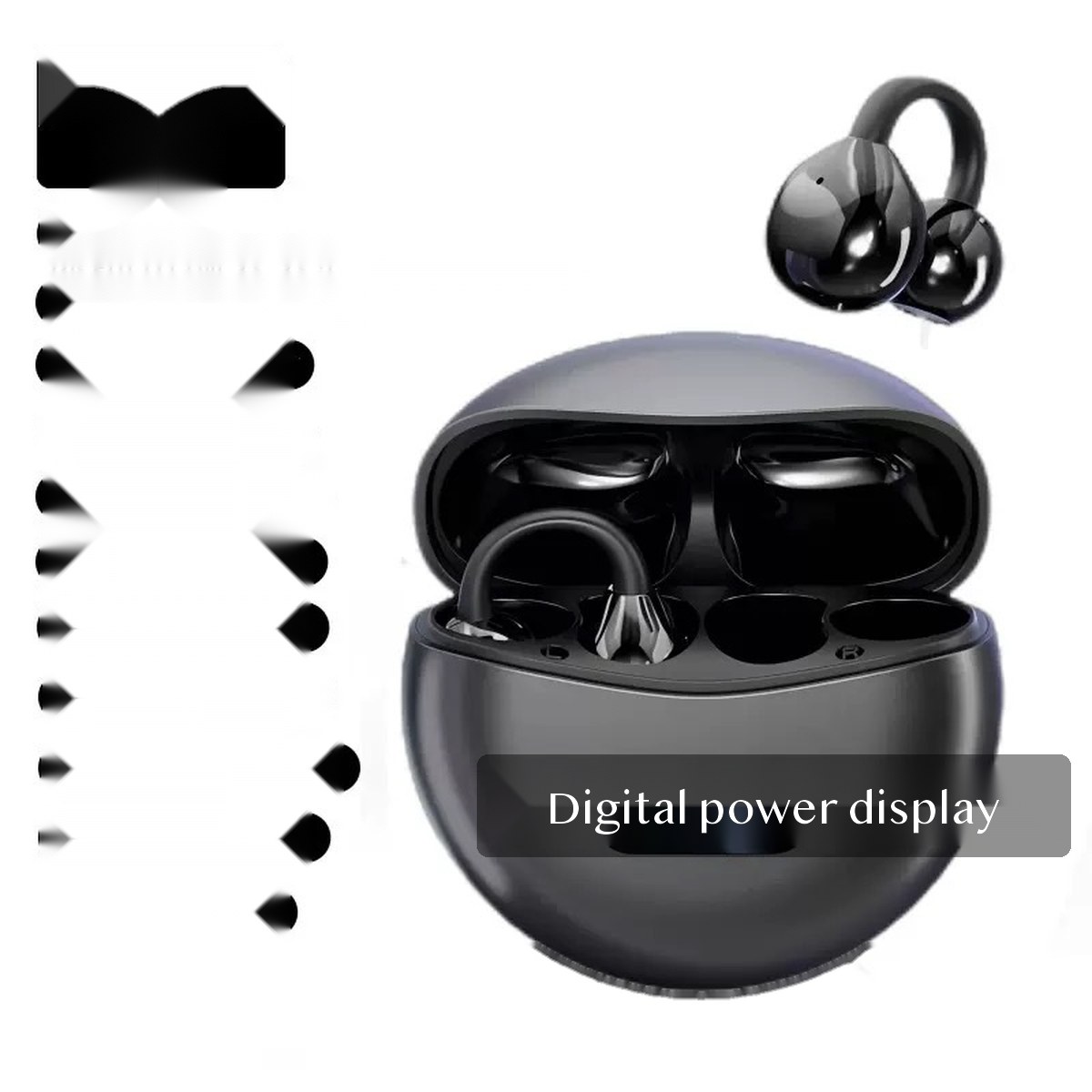 M79 AI Translation Earbuds, PC+ABS In-Ear Bluetooth 5.4 Headphones for Travel, Meetings, Calls and Music