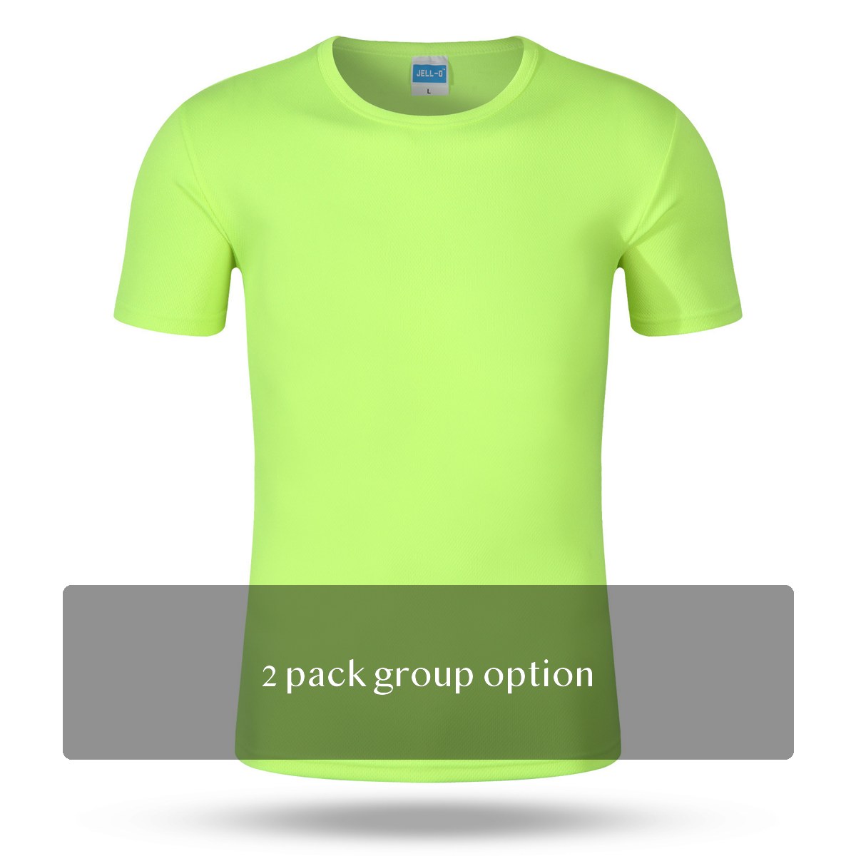 T Logo Ice Silk Nylon T Shirt Loose Fit Quick Dry Crewneck Tee for Summer Events, Teams, and Promo Wear