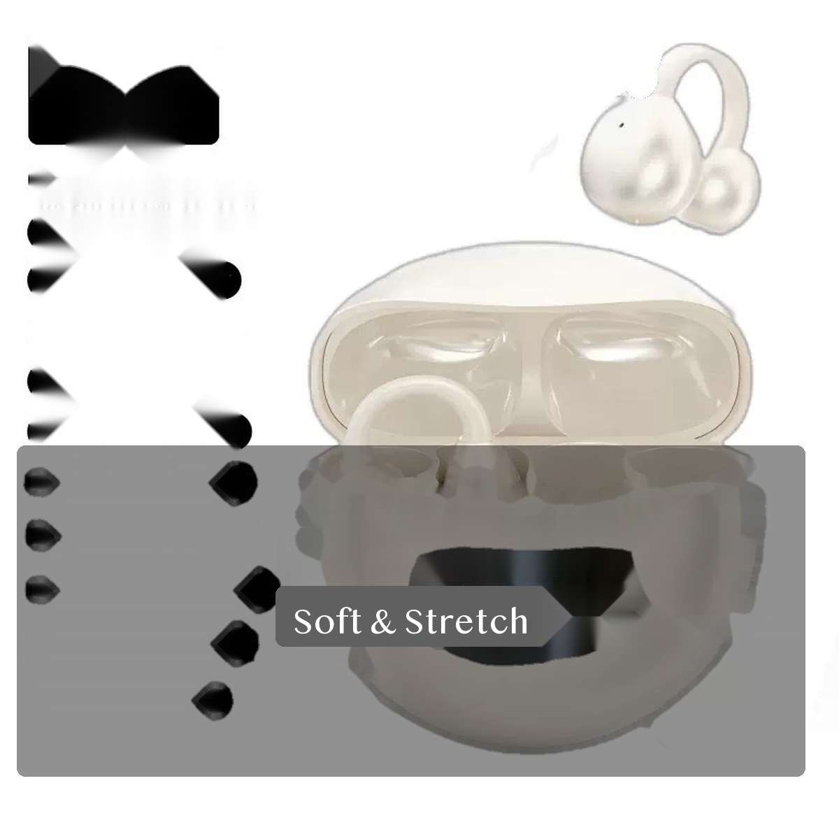 M79 AI Translation Earbuds, PC+ABS In-Ear Bluetooth 5.4 Headphones for Travel, Meetings, Calls and Music
