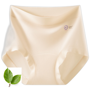 Womens Modal High Waist Boyshort Underwear 2 pack with Cotton Gusset, No Show Full Coverage for Daily Wear