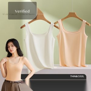 Women's Camisole, Sling-Style Sling Top for Inner or Outer Layering, Black White Nude Green, Sizes M-4XL